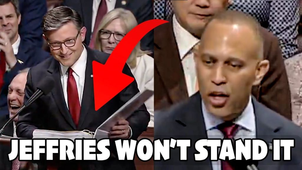 Speaker Johnson Makes Fun Of Hakeem Jeffries With One Brilliant Move
