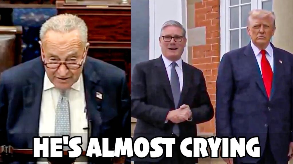Chuck Schumer LOSES IT Over Trump’s Historic Trade Deal With the EU