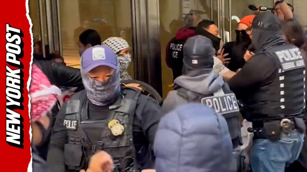 Unhinged Protesters CLASH with ICE Agents in Violent Scene Outside Courthouse