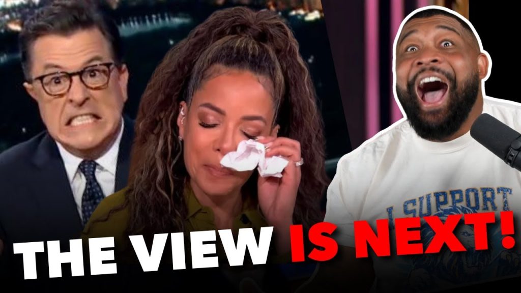 ENRAGED Sunny Hostin BLAMES Trump Over Stephen Colbert GETTING FIRED!