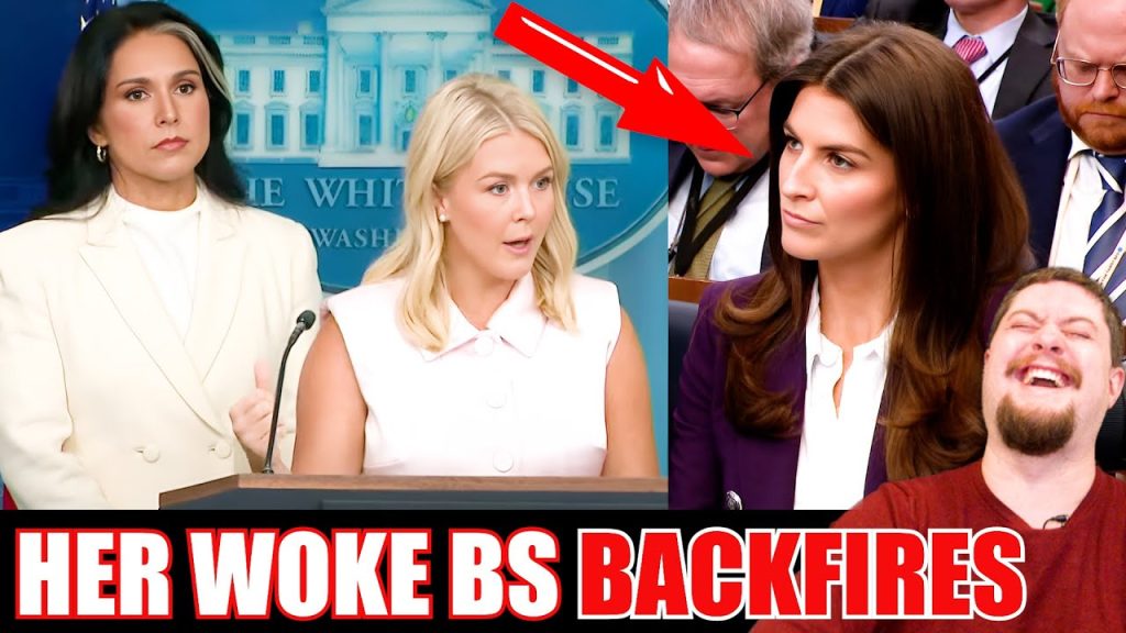 Tulsi & Karoline Leavitt team up to HUMILIATE smug Kaitlan Collins on national television Tulsi & Karoline Leavitt team up to HUMILIATE smug Kaitlan Collins on national television