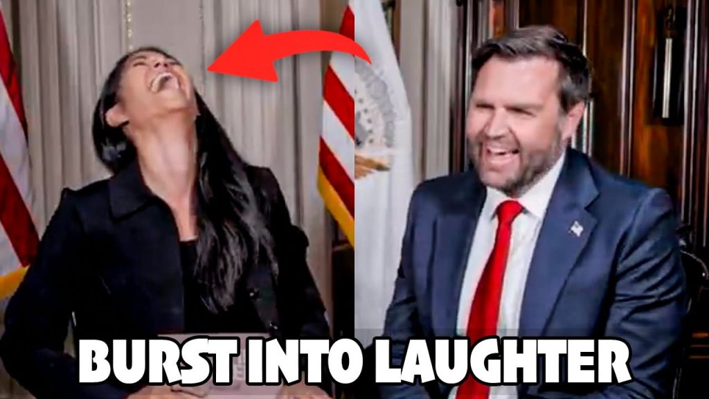 Reporter BURSTS Into Laughter After JD Vance’s Brilliant Joke