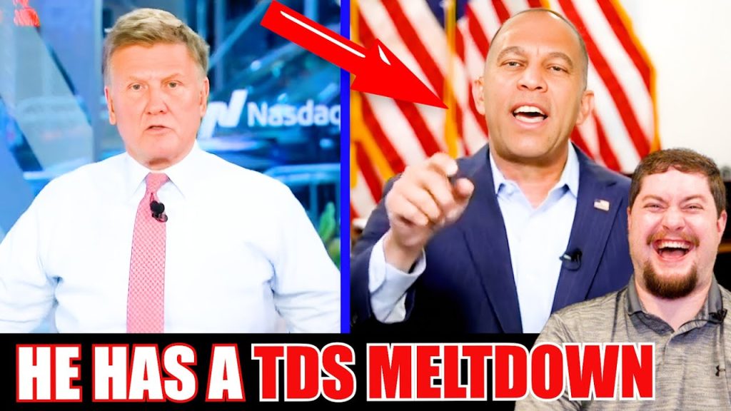 Hakeem Jeffries LOSES HIS MIND when he gets CALLED OUT on live tv