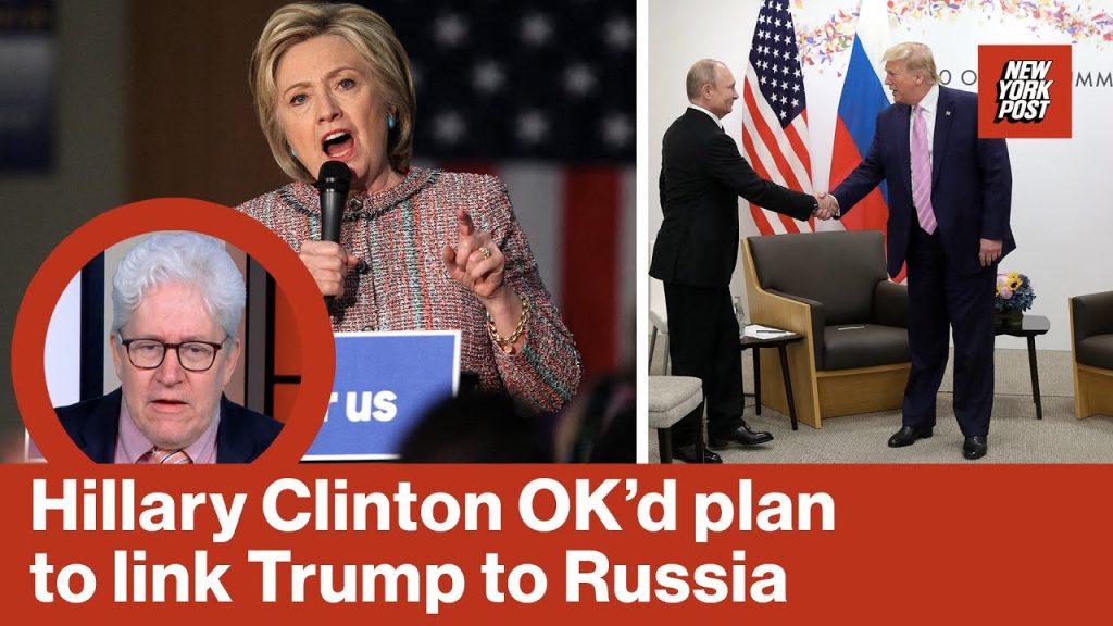 Hillary Clinton OK’d plan to LINK Trump to Russia