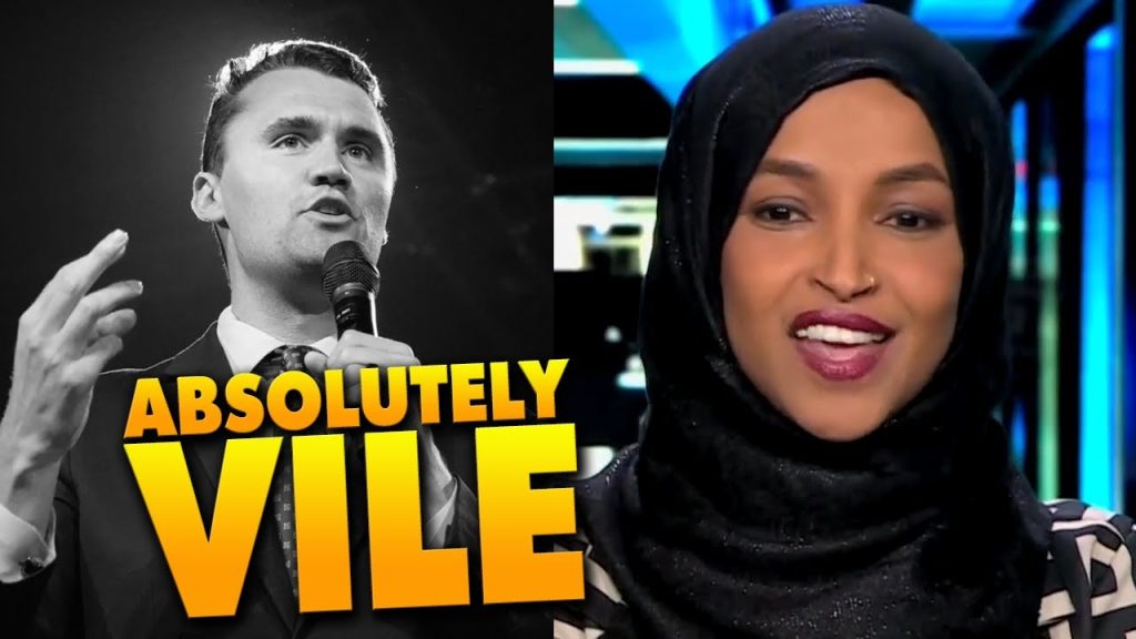 Ilhan Omar SMILES as she says Charlie Kirk should be left “in the DUST BIN OF HISTORY”
