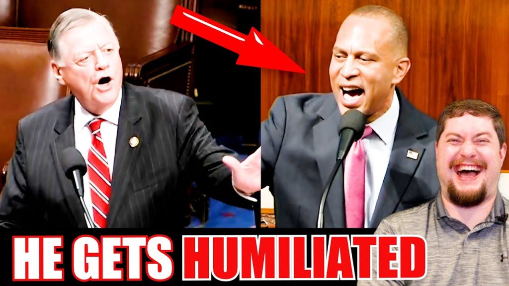 Pissed off Republican SHUTS UP hysterical Hakeem Jeffries in front of the entire nation
