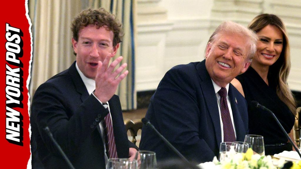 Watch Trump Tease Zuckerberg About Free Speech to His Face