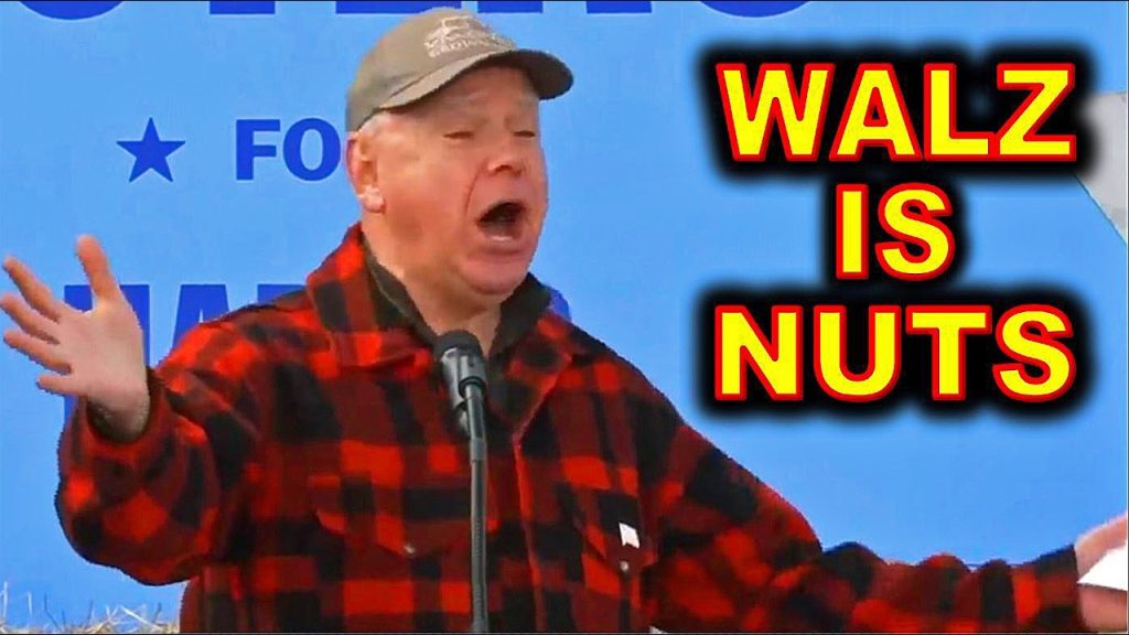 WHY is Tim Walz POSTING Such WEIRD Stuff like THIS Yesterday?