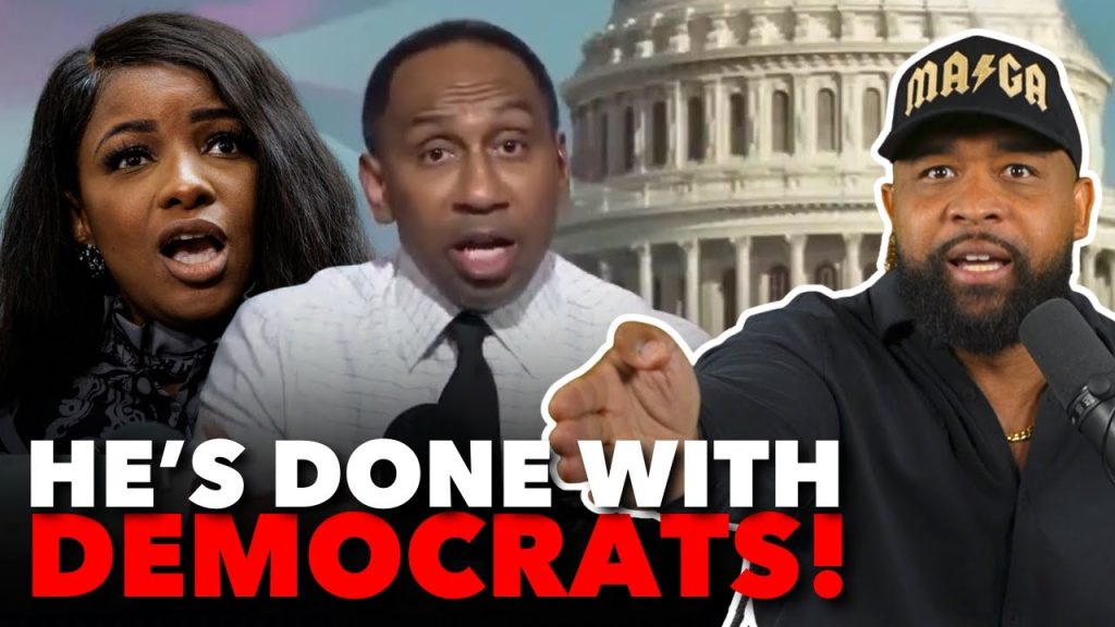 Stephen A Smith QUITS ON Jasmine Crockett and Democrats