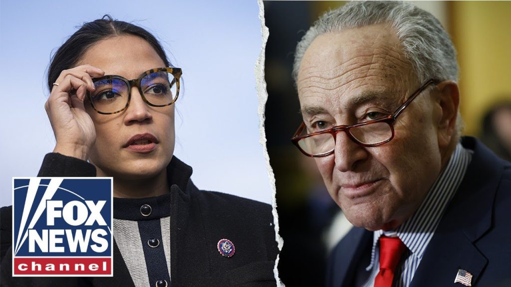 Schumer is ‘AFRAID of AOC’, accused of holding country ‘hostage’