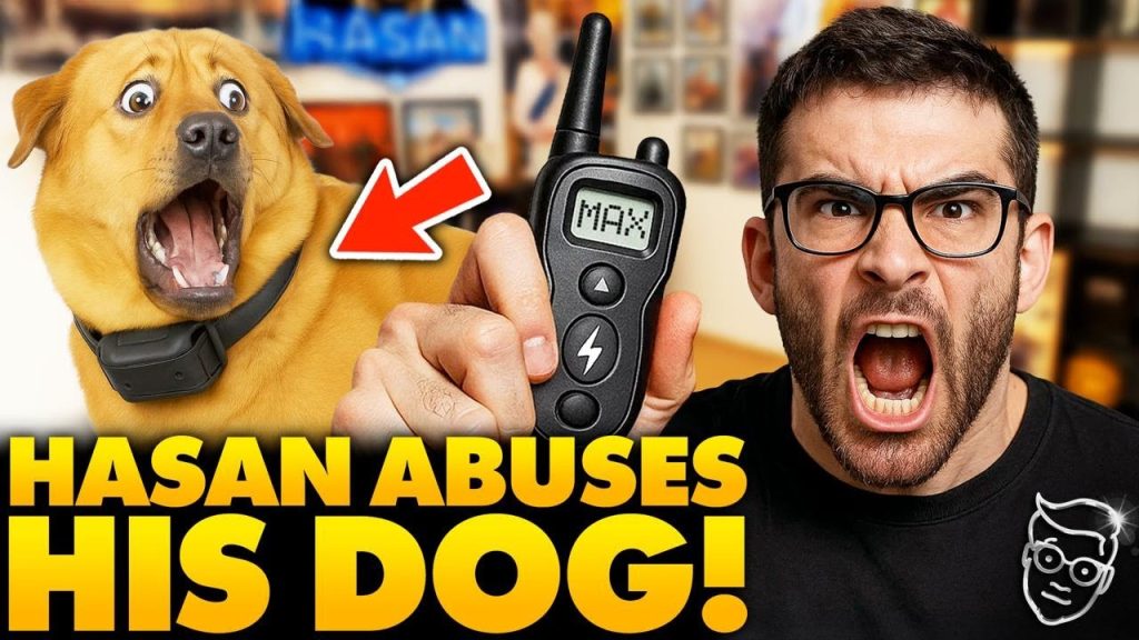 Internet HORRIFIED at Hasan Piker Caught ABUSING Dog LIVE On Stream with Electric SHOCK: ARREST Him!
