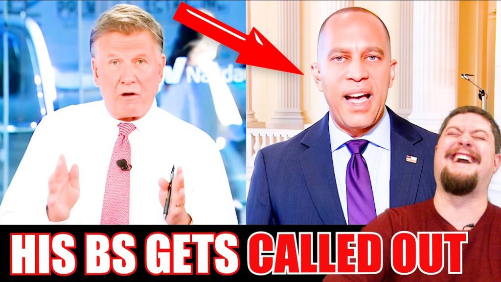 Joe Kernen DESTROYS hypocrite Hakeem Jeffries during humiliating live interview