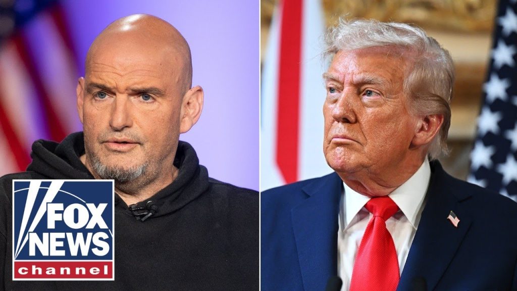 Fetterman makes ‘direct appeal’ to Trump amid Nobel Peace prize speculation