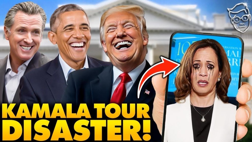 Kamala Has PANIC-ATTACK as Angry Democrat Activists Overrun Her Book Tour, Scream: ‘We HATE You!’
