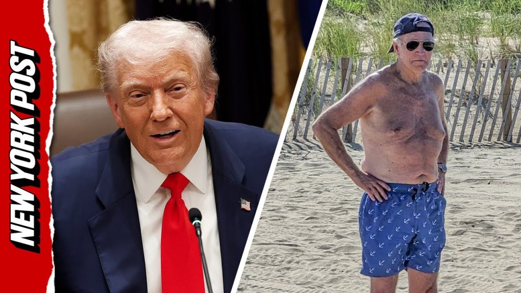 ‘Somebody Told Him That He Looked Good in a Bathing Suit’: Trump Jokes About Biden