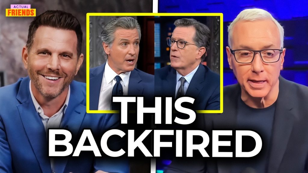 Colbert Goes Silent as Gavin Newsom Pushes Insane Conspiracy Theory Live On-Air