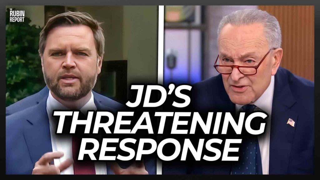Chuck Schumer Humiliated as JD Vance Responds to His Threat Chuck Schumer Humiliated as JD Vance Responds to His Threat