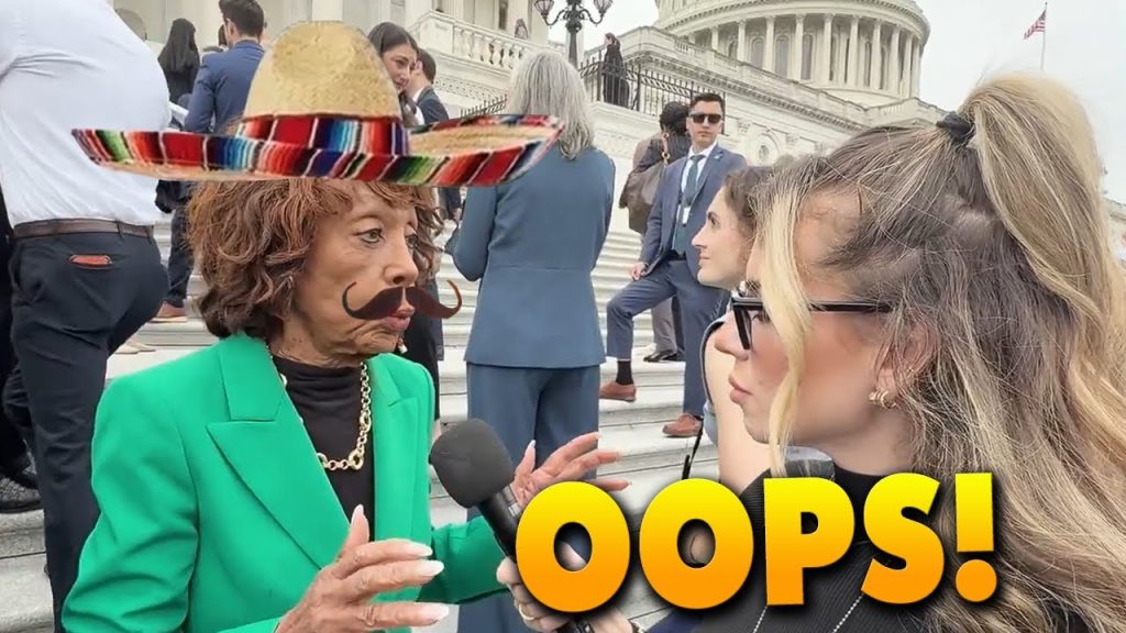 Mad Maxine SNAPS at reporter after being BAITED into saying the QUIET PART out loud