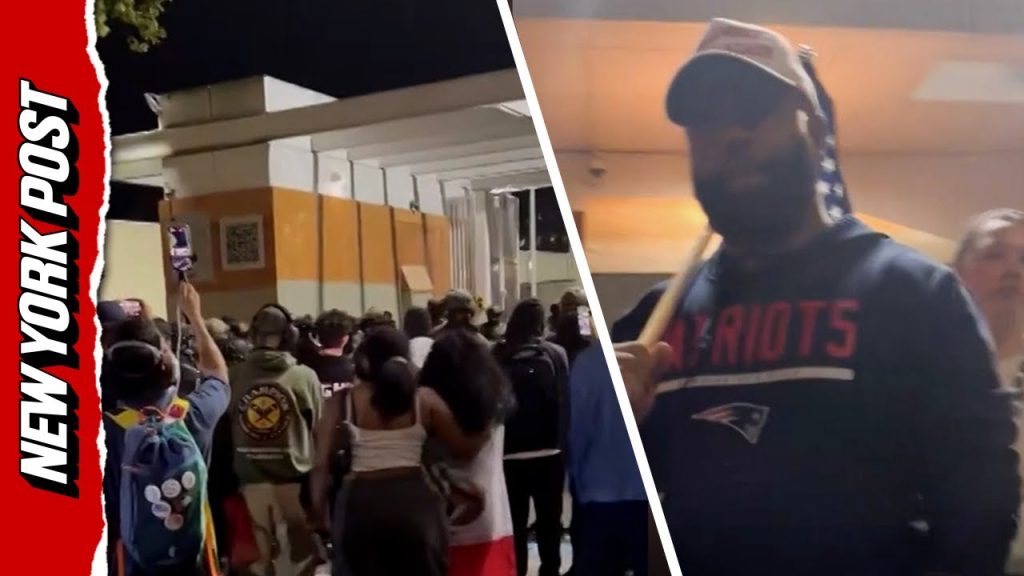 Fury Ignites as Protesters Swarm ICE Building After Trump Sends Troops to Portland