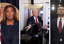 Trump Weighs In After Judge Dismisses Cases Against James Comey and Letitia James