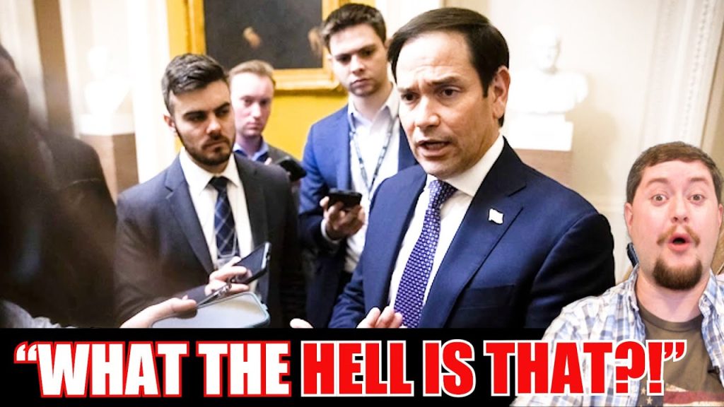 Marco Rubio gets surrounded by liberal reporters, what he does next is pure FIRE
