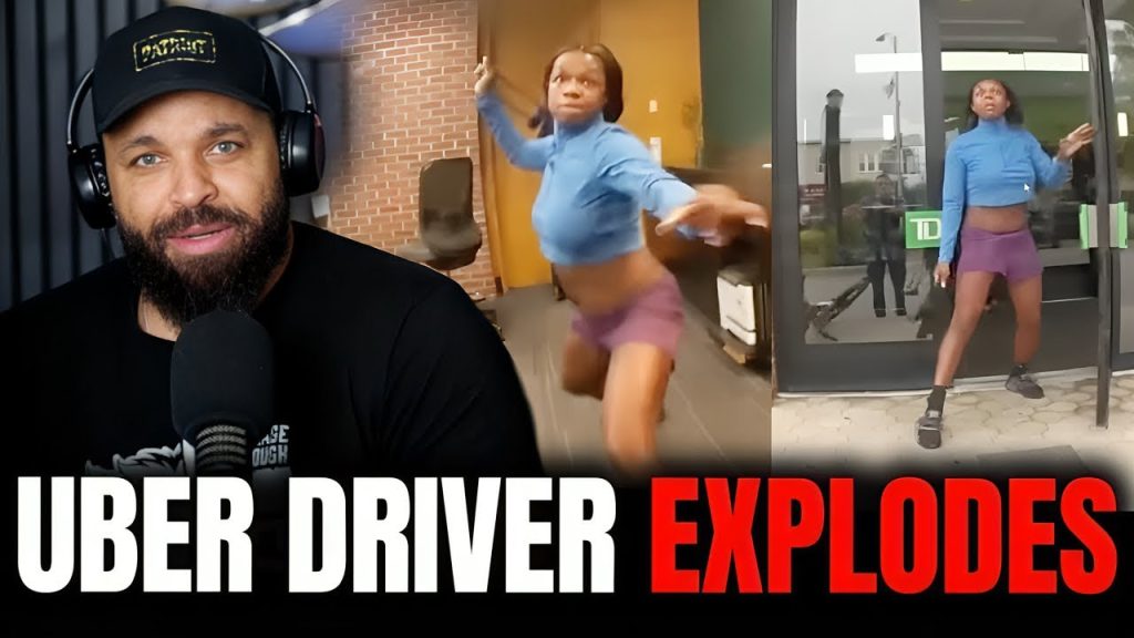 Unhinged Uber Eats Driver Attacks Cop during Customer Dispute!