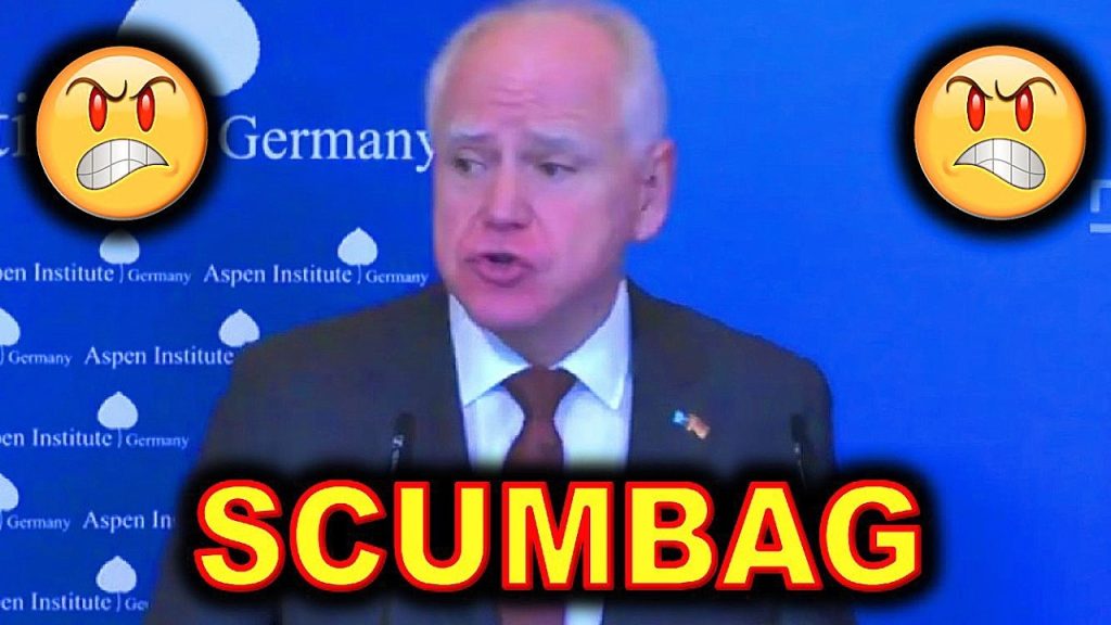 Meanwhile in Germany…Tim Walz TRASHES Americans and the POTUS