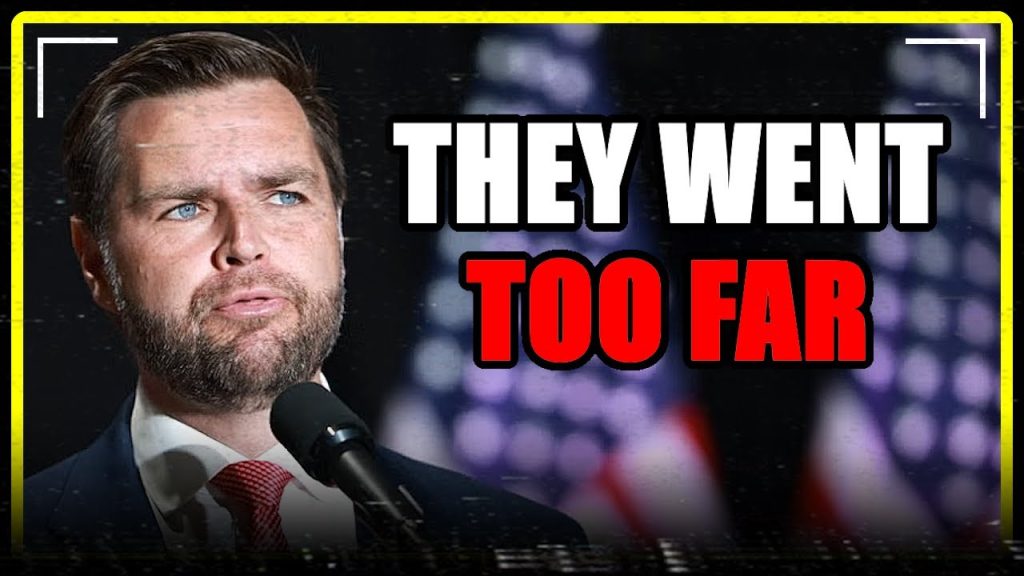 JD Vance just DROPPED a NUKE…